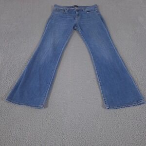 Gap Jeans Womens 10/30 Short Blue Mid Rise Bootcut Medium Wash Stretch Denim